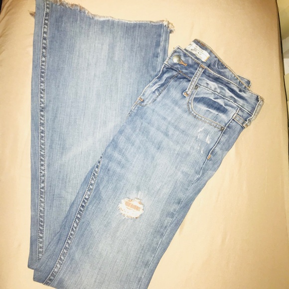 ☮️Great VTG Free People Jeans Sz W27 - Picture 2 of 5